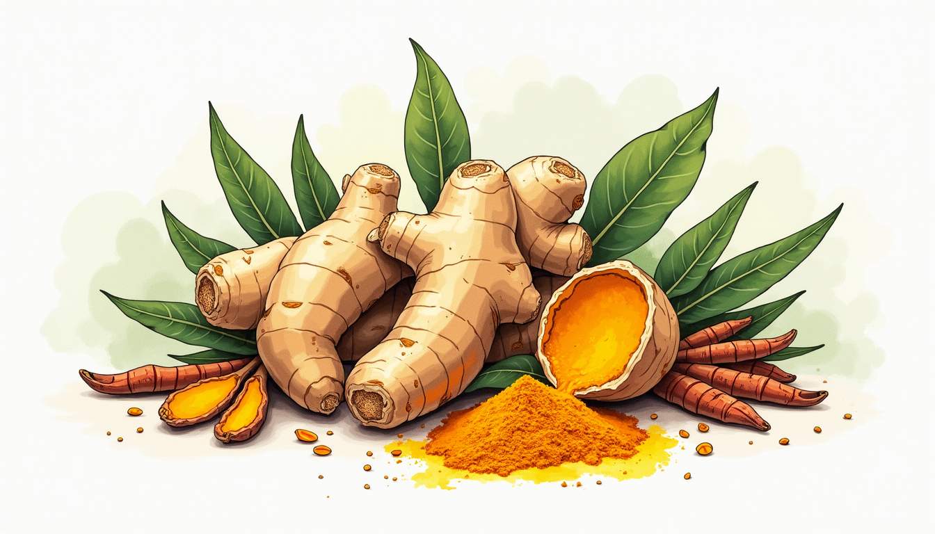 Ginger and Turmeric Supplements: Health Benefits, Dosage, and How to Use Them