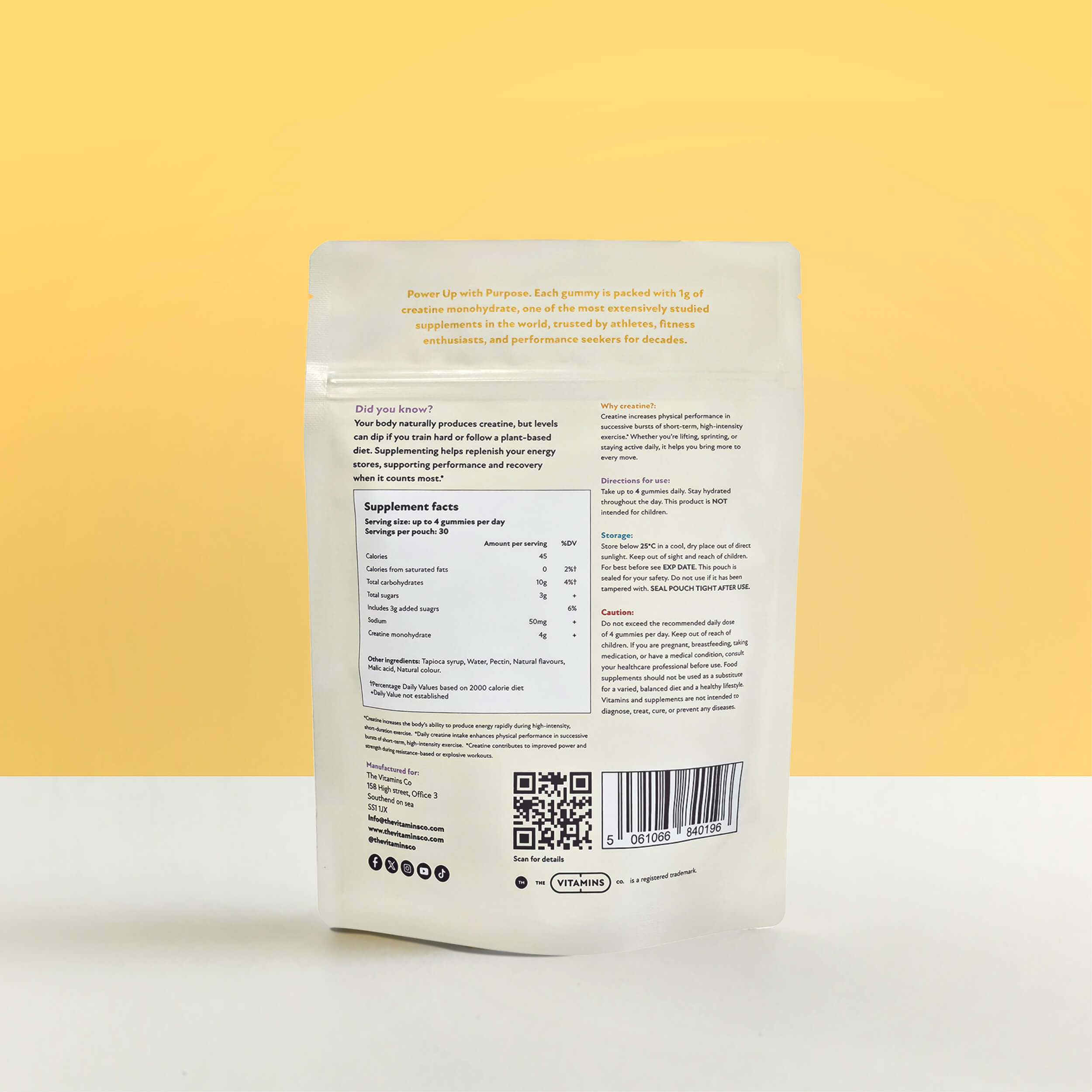 Creatine gummies