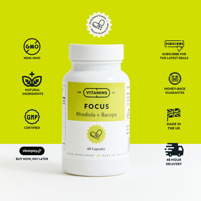 Focus - Rhodiola + Bacopa